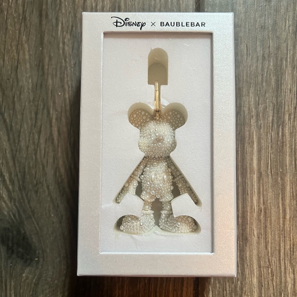New Disney x BaubleBar Mickey Mouse keychain